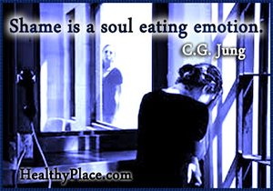 Citāts par garīgās veselības aizspriedumiem - Kauns ir dvēseles ēšanas emocijas. 