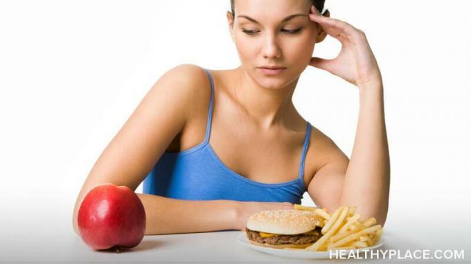 Debates par labu pārtiku un sliktu pārtiku var apdraudēt jūsu ēšanas traucējumu atveseļošanos. Ja jūs iedalāt pārtiku labā un sliktajā, jūs riskējat izraisīt ēšanas traucējumus. Vietnē HealthyPlace uzziniet par diskusijām par labu un sliktu pārtiku un par to, kāpēc tas ir neveselīgs.